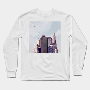 Helicopter, New York City 2 Long Sleeve T-Shirt